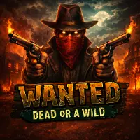 Wanted Dead or a Wild slot game thumbnail at Stellar Spins Casino